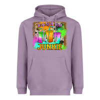 Lavender Loaded Tea Junkie Heavyweight Hoodie - Jasminsmagicworld
