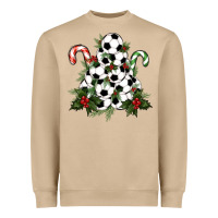 Mushroom soccer tree Christmas Heavyweight Sweatshirt - RanaPortraitStore