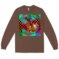 Chestnut Halloween Quarter Horse Long Sleeve Tee - LillyAllenDesigns