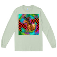 Matcha Halloween Quarter Horse Long Sleeve Tee - LillyAllenDesigns