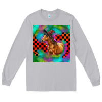 Moon Dust Halloween Quarter Horse Long Sleeve Tee - LillyAllenDesigns