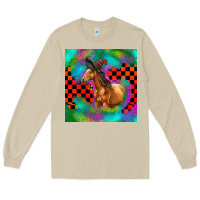 Mushroom Halloween Quarter Horse Long Sleeve Tee - LillyAllenDesigns