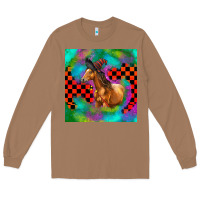 Toasted Coconut Halloween Quarter Horse Long Sleeve Tee - LillyAllenDesigns