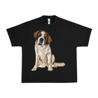Black saint bernard Urban Heavy Tee - RanaPortraitStore