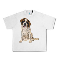 Lunar Rock saint bernard Urban Heavy Tee - RanaPortraitStore