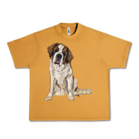 Peanut Butter saint bernard Urban Heavy Tee - RanaPortraitStore