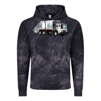 Cloud Black garbage truck Vintage Hoodie - Artiststas