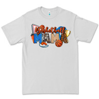 Dove Grey basketball mama Premium Tee - FaDigitalArtStudio
