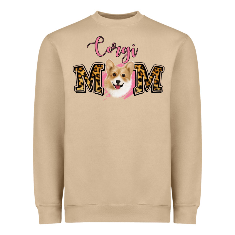 Corgi Mom Heavyweight Sweatshirt by Jasminsmagicworld | Teevron