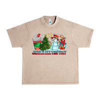 French Oak Jingle All The Way Urban Heavy Tee - CowhideDigitalArt