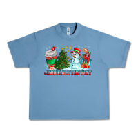 Pebble Blue Jingle All The Way Urban Heavy Tee - CowhideDigitalArt