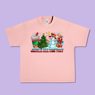 Jingle All The Way Urban Heavy Tee Designed By Cowhidedigitalart