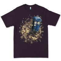 Plum watch the time Premium Tee - artisFamous