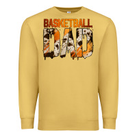 Antique Gold no background basketball dad Premium Sweatshirt - Jasminsmagicworld