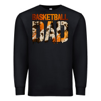 Black no background basketball dad Premium Sweatshirt - Jasminsmagicworld