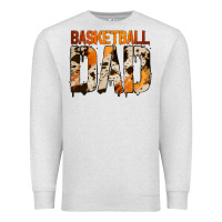 Oatmeal Heather no background basketball dad Premium Sweatshirt - Jasminsmagicworld