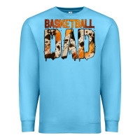 Ocean Blue no background basketball dad Premium Sweatshirt - Jasminsmagicworld
