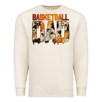 Sandshell no background basketball dad Premium Sweatshirt - Jasminsmagicworld