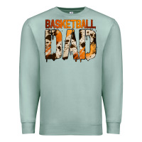 No Background Basketball Dad Premium Sweatshirt | Teevron