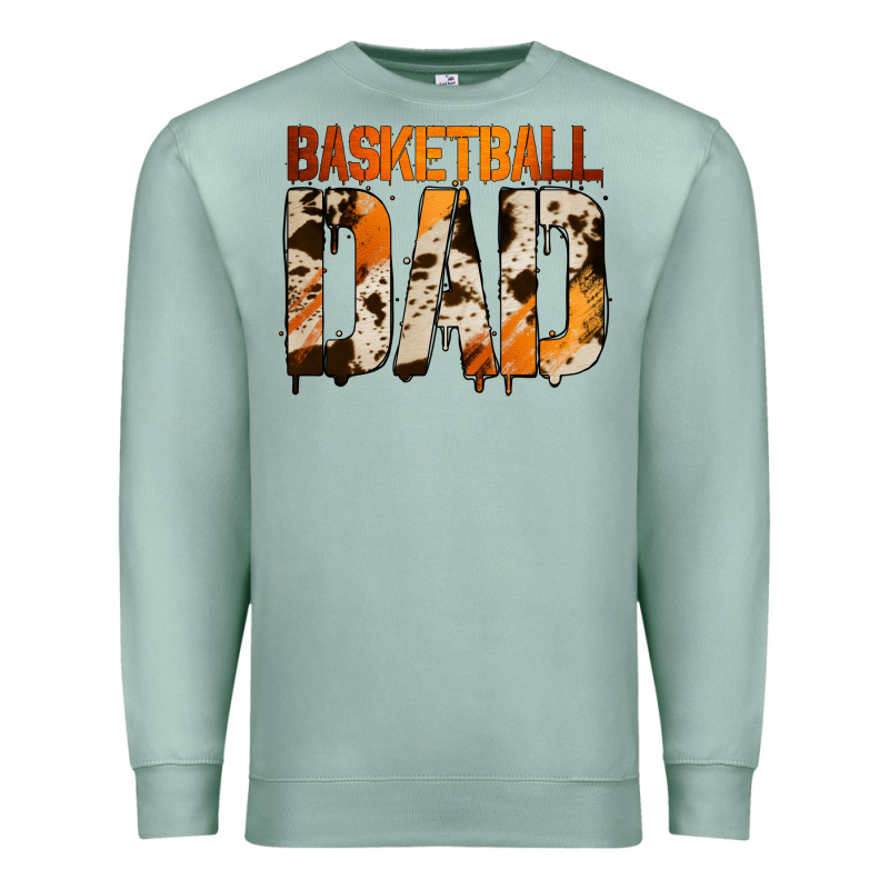 No Background Basketball Dad Premium Sweatshirt by Jasminsmagicworld | Teevron