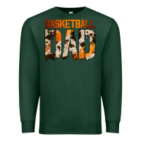 Sports Green no background basketball dad Premium Sweatshirt - Jasminsmagicworld
