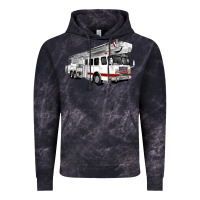 Cloud Black White Fire Truck Vintage Hoodie - Artiststas