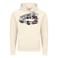 Vintage Artic White Fire Truck Vintage Hoodie - Artiststas