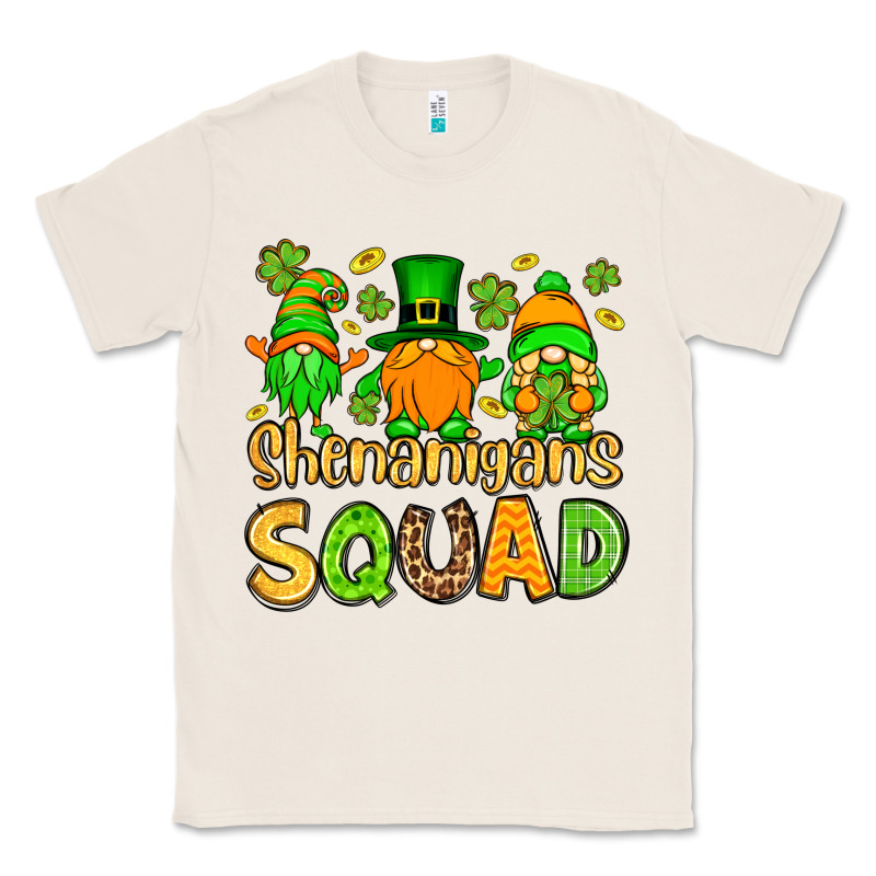 St. Patrick's Shenanigans Squad Gnomies Classic Tee by OliviaCreatesArt | Teevron
