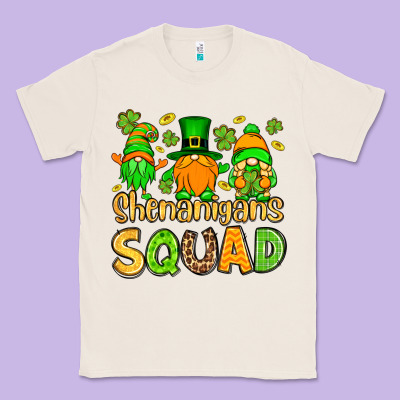St. Patrick's Shenanigans Squad Gnomies Classic Tee Designed By Oliviacreatesart