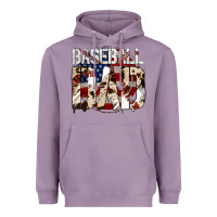 Lavender baseball dad Heavyweight Hoodie - Jasminsmagicworld