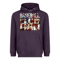 Plum baseball dad Heavyweight Hoodie - Jasminsmagicworld