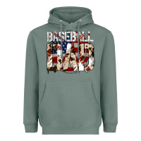 Sage baseball dad Heavyweight Hoodie - Jasminsmagicworld