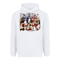 White baseball dad Heavyweight Hoodie - Jasminsmagicworld