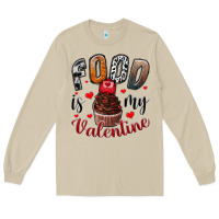 Mushroom Food İs My Valentine Long Sleeve Tee - SublimationCraftShop