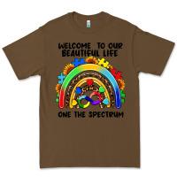 Cacao Autism rainbow Premium Tee - FaDigitalArtStudio