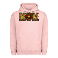 Pigment Salmon christmas mom (1) Urban Hoodie - RanaPortraitStore