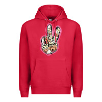 Cardinal Jack Russel Peace Sign Premium Hoodie - Jasminsmagicworld