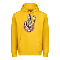 Lemon Jack Russel Peace Sign Premium Hoodie - Jasminsmagicworld