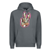 Rock Jack Russel Peace Sign Premium Hoodie - Jasminsmagicworld