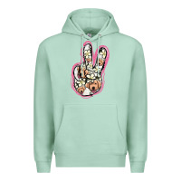 Seafoam Jack Russel Peace Sign Premium Hoodie - Jasminsmagicworld