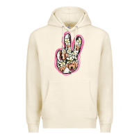 Tofu Jack Russel Peace Sign Premium Hoodie - Jasminsmagicworld