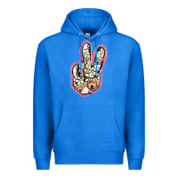 True Royal Jack Russel Peace Sign Premium Hoodie - Jasminsmagicworld