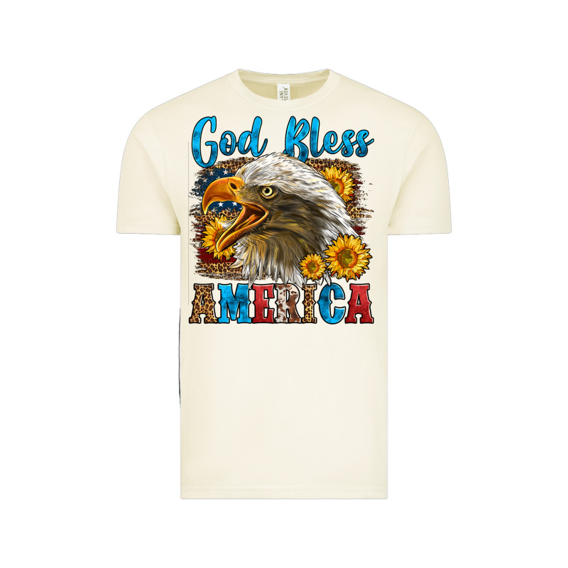 God Bless America Vintage Tee by LillyAllenDesigns | Teevron