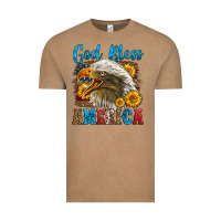Vintage Coffee God Bless America Vintage Tee - LillyAllenDesigns