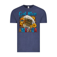 Vintage Denim God Bless America Vintage Tee - LillyAllenDesigns
