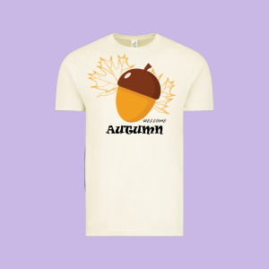 Welcome Autumn Vintage Tee Designed By Bettercallsaul