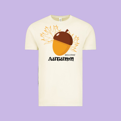Welcome Autumn Vintage Tee Designed By Bettercallsaul