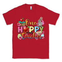 Red Easter Day One hoppy Teacher Classic Tee - OliviaCreatesArt