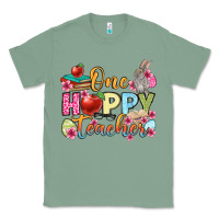 Sage Easter Day One hoppy Teacher Classic Tee - OliviaCreatesArt