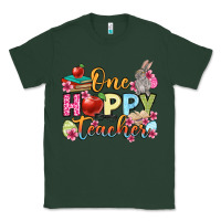 Sports Green Easter Day One hoppy Teacher Classic Tee - OliviaCreatesArt